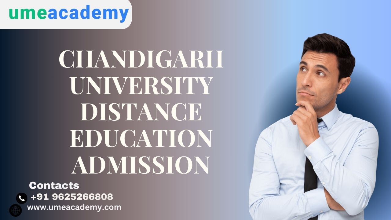 Chandigarh University Distance Education Admission